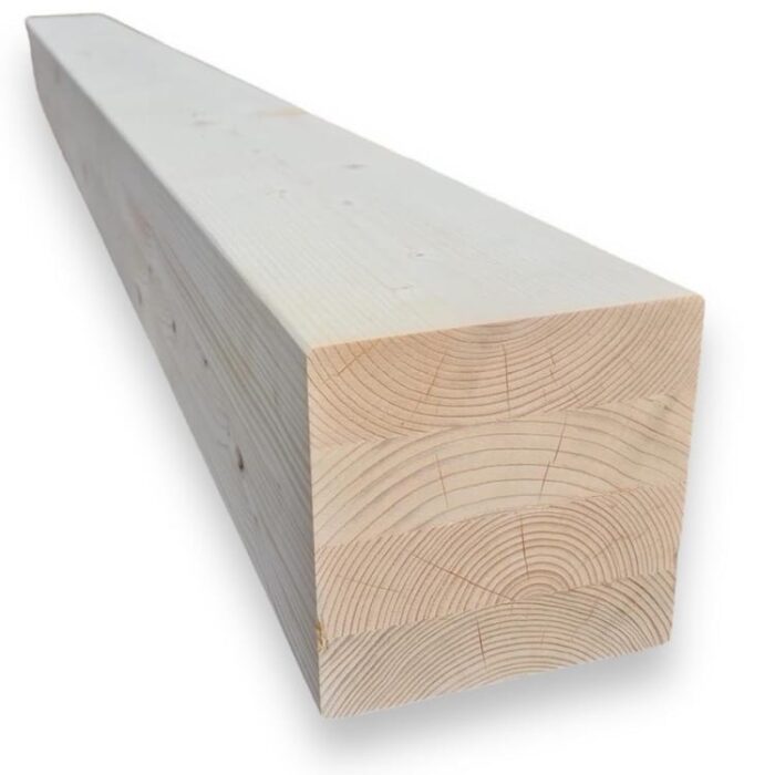 Vigas Laminadas de Madera de Abeto (6 Uds)